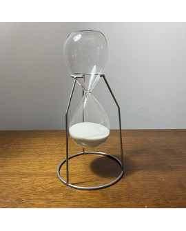 Reloj de arena con base
